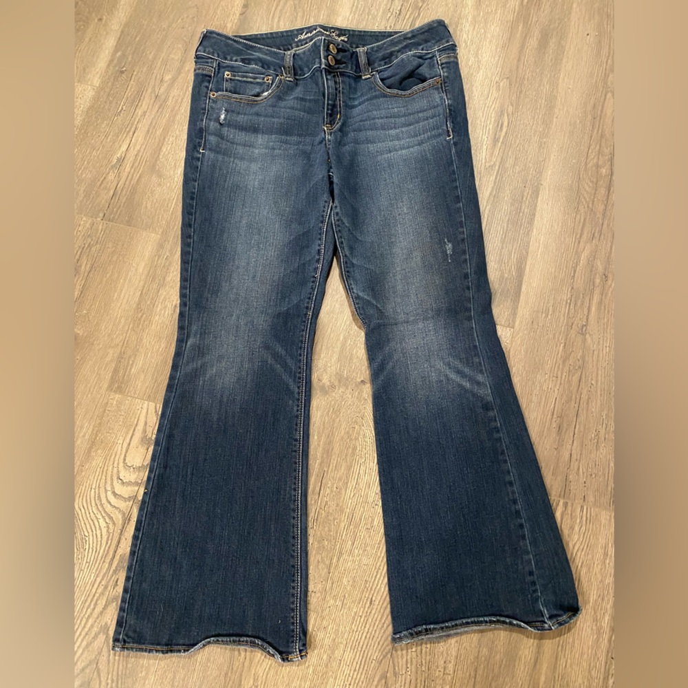AEO stretch artist cut jeans